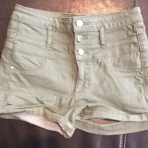 Army Green Shorts